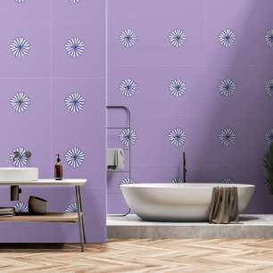 White Petals Lavender Wallpaper
