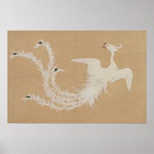 White Phoenix Poster