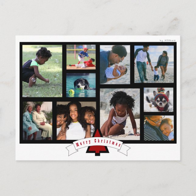 White Photo Postcard - HAMbyWG (Front)