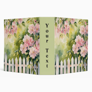 White Picket Fence Binder