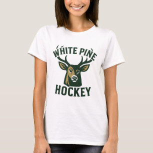 White Pine Hockey Bucks College Official Vintage D T-Shirt