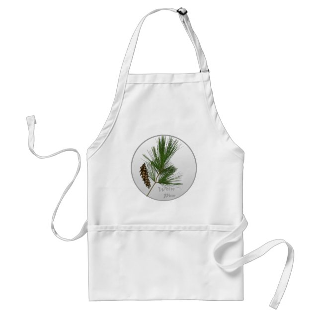 White Pine Tree Standard Apron (Front)