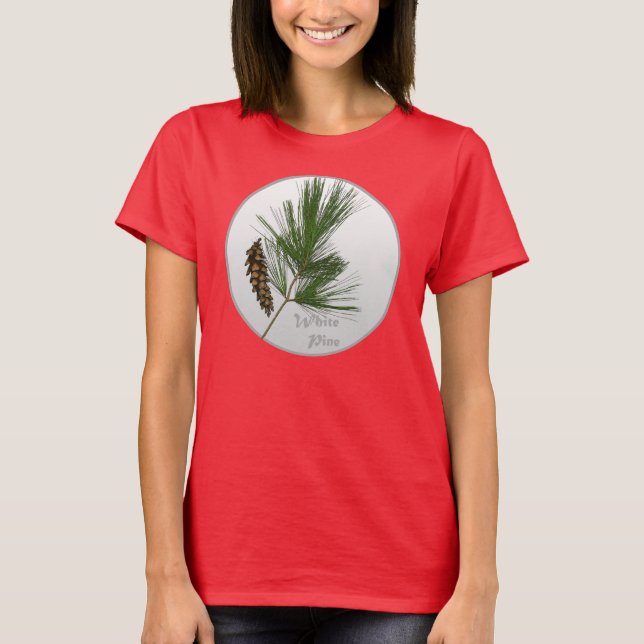 White Pine Tree T-Shirt (Front)