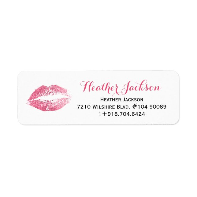 White Pink Lips (Front)