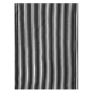 White Pinstripe Tablecloth