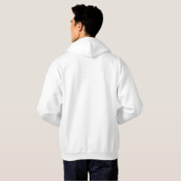 white plain hoodie Zazzle