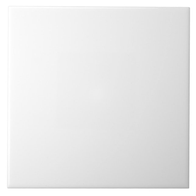 White plain tile (Front)