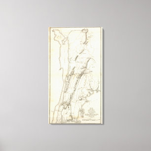 White Plains and Weapons Canvas Print