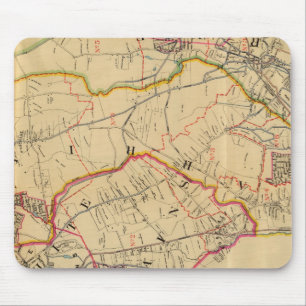 White Plains, Harrison, Rye, New York Mouse Pad