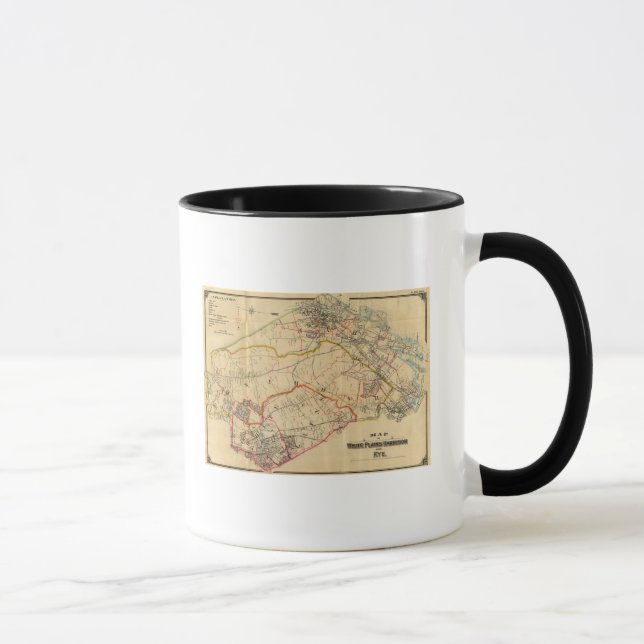 White Plains, Harrison, Rye, New York Mug (Right)