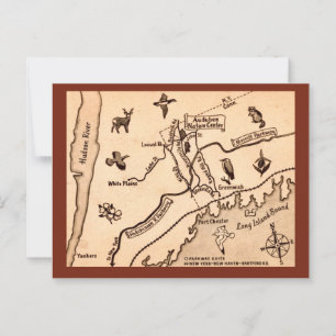 White Plains NY Carte Postale Ancienne 