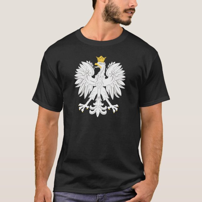 white polish eagle T-Shirt (Front)