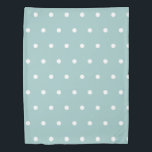 White Polka Dots Eggshell Blue Kids Room Decor Duvet Cover<br><div class="desc">Designed with white patterns in light eggshell blue background. You may change to any background colour as you wish.</div>