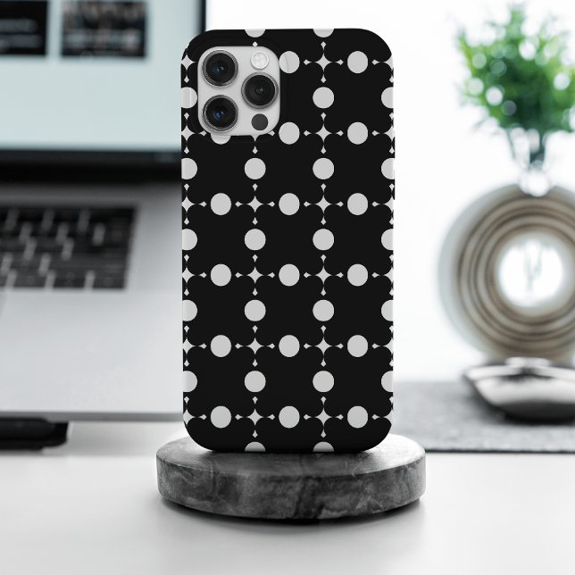 White Polka Dots, Polka Dot Pattern, Dots, Dotted Case-Mate iPhone Case (Creator Uploaded)