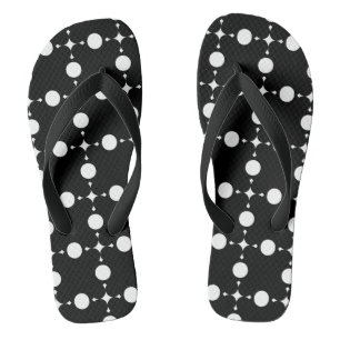 White Polka Dots, Polka Dot Pattern, Dots, Dotted Flip Flops