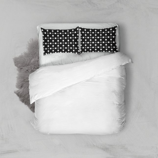 White Polka Dots, Polka Dot Pattern, Dots, Dotted Pillowcase (Creator Uploaded)