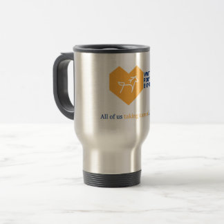 White Pony Express Insulated Coffee Mug