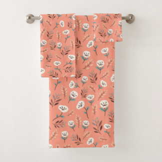 White Poppies on Rich Red Canvas