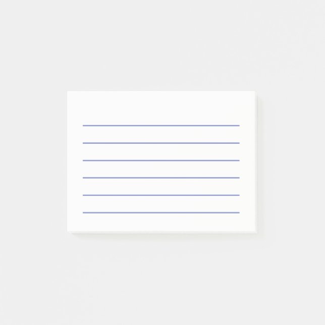 White Post-it® Notes 4" x 3" (Front)