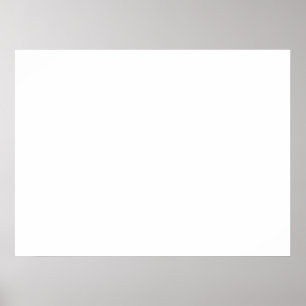 White Poster