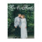 White Pretty Script Photo Wedding Thank You