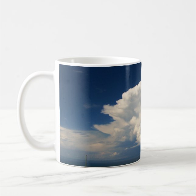 White Puffy Cloud              Coffee Mug (Left)