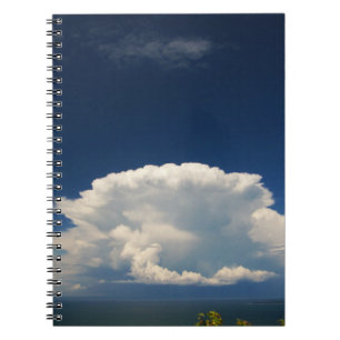 White Puffy Cloud Notebook