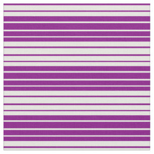 White & Purple Striped Pattern Fabric