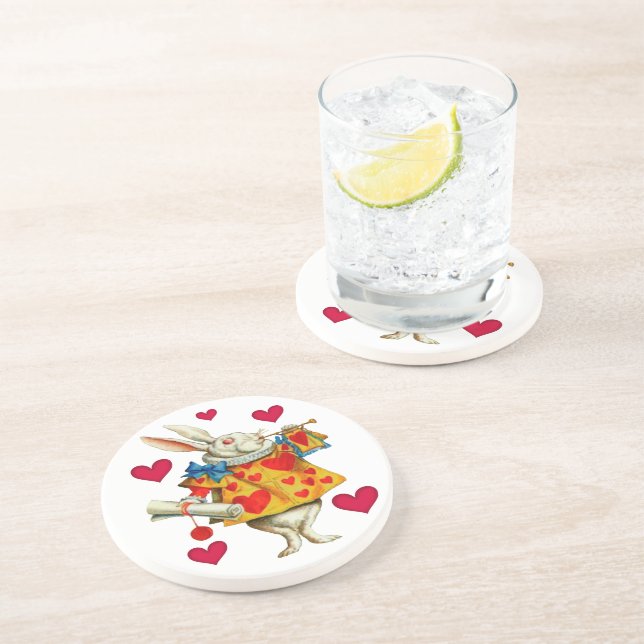White Rabbit 1 Coaster (Side)
