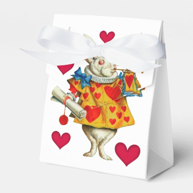 White Rabbit 1 Favor Box (Front Side)