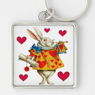 White Rabbit 1 Keychain