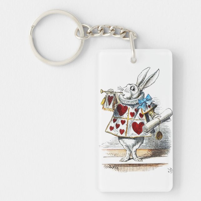 White Rabbit Alice Wonderland Hearts (Devant)