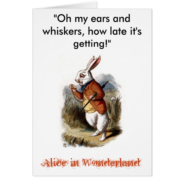 White Rabbit (colour) (Front)