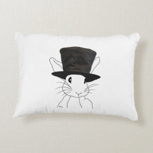 White Rabbit Decorative Pillow