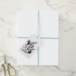 White Rabbit, from Alice's Adventures Gift Tags