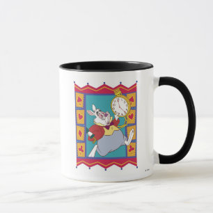 White Rabbit in Suited Frame Disney Mug