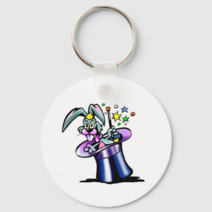 White Rabbit Keychain