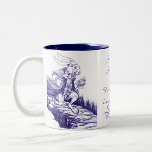 White Rabbit Late Late Late Coffee Date Tea Mug