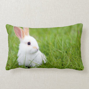 White Rabbit Lumbar Pillow