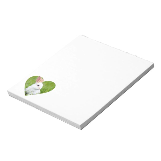 White Rabbit Notepad (Rotated)