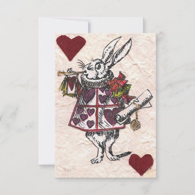 White Rabbit RSVP (Front)