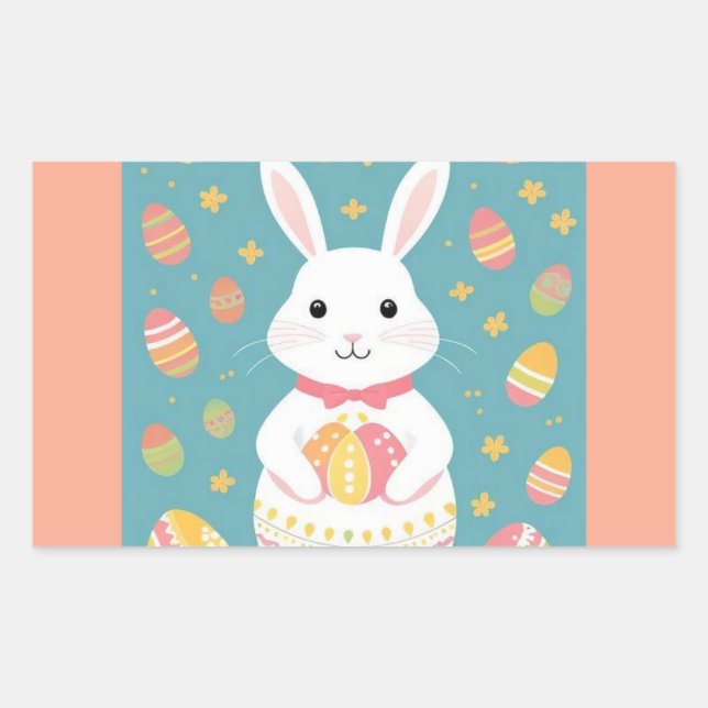 White Rabbit  Sticker (Front)