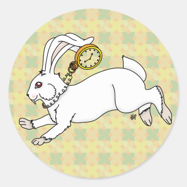 White Rabbit Stickers (Front)