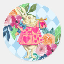 White Rabbit Story Tale Unmerry Birthday Party
