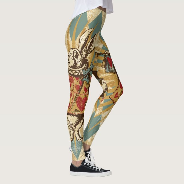White Rabbit Vintage Leggings (Right)