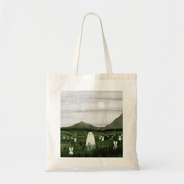 White Rabbits Tote Bag (Front)