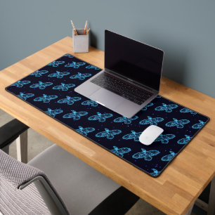 White Raven Desk Mat