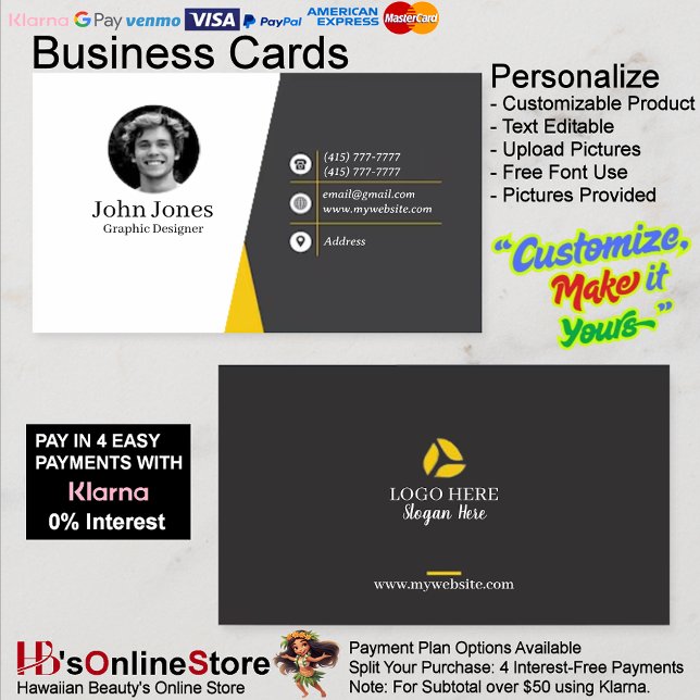 White & Red Business Cards 12 Pack of 100 (Customized & Personalized Business Cards 20.)
