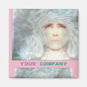 White Renaissance Magnet