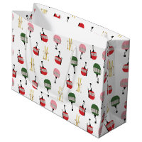 White Retro Ski Lift Gondola Winter Skiing